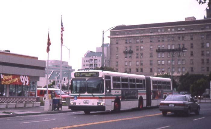 AC Transit New Flyer D60 artic 1805